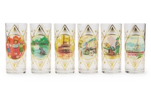 Disneyland 70th Anniversary Vault Set of Glasses is here now