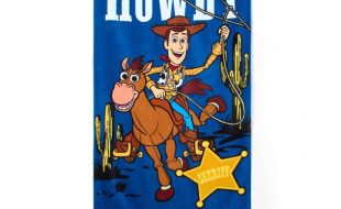 Woody Beach Towel – Toy Story – Personalized here now