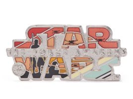 Star Wars The Force Awakens 10th Anniversary Logo Pin – Limited Release now out