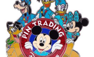 Mickey Mouse and Friends Disney Pin Trading 25th Anniversary Pin – Limited Release released today