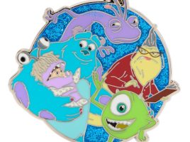 Monsters Inc. Cast Pin released today