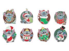 Stitch ”Merry Stitchmas” Holiday Mystery Pin Blind Pack – Lilo & Stitch – Purchase Online Now