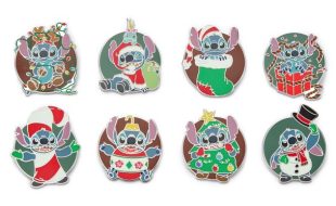 Stitch ”Merry Stitchmas” Holiday Mystery Pin Blind Pack – Lilo & Stitch – Purchase Online Now