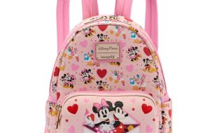 Mickey Mouse and Friends Valentine’s Day Loungefly Mini Backpack available online for purchase