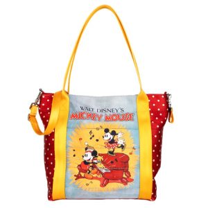 Mickey and Minnie Mouse ''The Whoopee Party'' Tote by Harveys