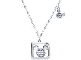 Walt Disney World Logo Necklace by CRISLU is available online for purchase