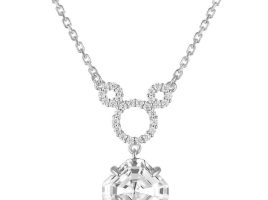 Mickey Mouse Icon Swarovski Crystal Necklace by Rebecca Hook is now out for purchase