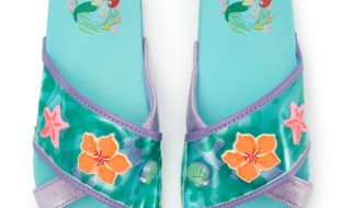 Ariel Crisscross Swim Slides for Kids – The Little Mermaid is now out for purchase