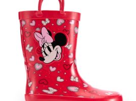Minnie Mouse Rain Boots for Kids released today