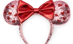 Minnie Mouse Sequined Ear Headband for Adults – Valentine’s Day is here now