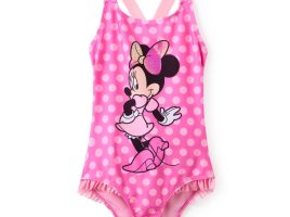 Minnie Mouse Pink Polka Dot Swimsuit for Girls is now available for purchase