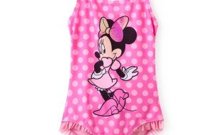 Minnie Mouse Pink Polka Dot Swimsuit for Girls is now available for purchase