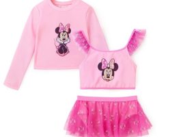 Minnie Mouse Deluxe Swim Set for Girls is here now