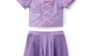 Rapunzel Deluxe Costume Swim Set for Girls now available online