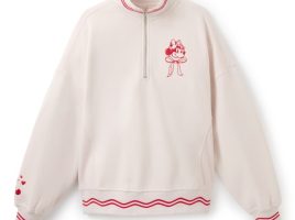 Minnie Mouse Bow 1/4 Zip Fleece Pullover for Women is now out for purchase