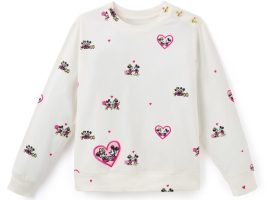 Mickey and Minnie Mouse Ballad Pullover Sweatshirt for Women by Lilly Pulitzer – Disney Parks is now available online