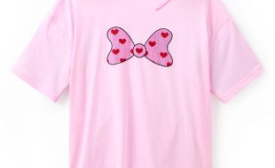 Minnie Mouse Heart Bow T-Shirt for Women is now available for purchase