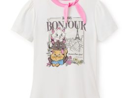The Aristocats ”Bonjour” T-Shirt for Women – 55th Anniversary available online for purchase