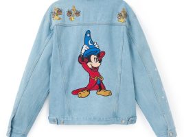 Sorcerer Mickey Mouse Denim Jacket for Adults – Fantasia is now out