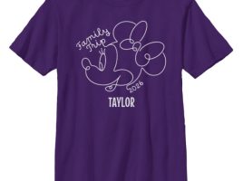Minnie Mouse ”Family Trip 2026” T-Shirt for Kids – Customized | Disney Store is available online for purchase