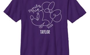 Minnie Mouse ”Family Trip 2026” T-Shirt for Kids – Customized | Disney Store is available online for purchase