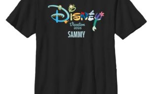 Disney Princess ”Disney Vacation 2026” Logo T-Shirt for Kids – Customized | Disney Store – Buy Now