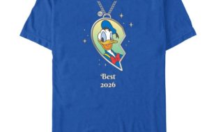 Donald Duck BFF Best Friends Matching Heart Necklace T-Shirt – Customized | Disney Store is now available for purchase
