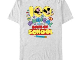 Mickey and Minnie Mouse ”100 Magical Days of School” T-Shirt | Disney Store now out for purchase