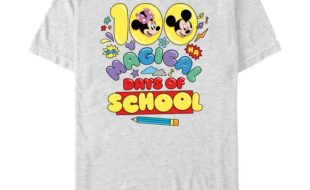 Mickey and Minnie Mouse ”100 Magical Days of School” T-Shirt | Disney Store now out for purchase