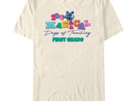 Stitch ”100 Magical Days of Teaching” 100th Day of School T-Shirt for Adults – Lilo & Stitch – Customized | Disney Store available online for purchase