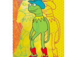 Kermit ”Frog Legs” Gallery Wrapped Canvas by Beau Hufford – The Muppets – Signed Limited Edition now available online