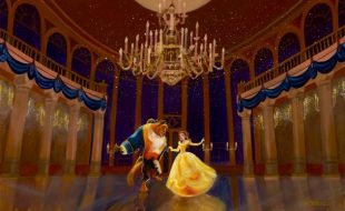 Beauty and the Beast ”Love’s Dance” Gallery Wrapped Canvas by Arienne Boley – Limited Edition is now available