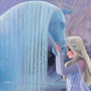 Frozen ''Ocean Guard'' Gallery Wrapped Canvas by Arienne Boley - Signed Limited Edition