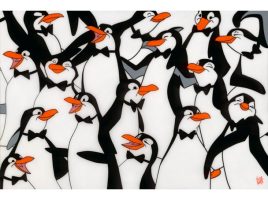 Mary Poppins ”Order What You Will There’ll Be No Bill” Gallery Wrapped Canvas by Beau Hufford – Limited Edition here now