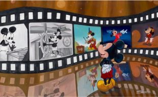 Mickey Mouse ”Reel Good Friend” Gallery Wrapped Canvas by Arienne Boley – Limited Edition released today
