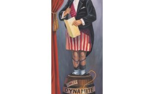 The Haunted Mansion ”Stretching Portrait The Ambassador” Gallery Wrapped Canvas by Michelle St.Laurent – Limited Edition – Buy Now