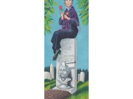 The Haunted Mansion ”Stretching Portrait The Black Widow” Gallery Wrapped Canvas by Michelle St.Laurent – Limited Edition – Get It Here
