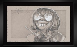 Edna Mode ”That Is Why I Show You My Work! That Is Why You Are Here!” Framed Print by Heather Edwards – The Incredibles – Signed Limited Edition available online for purchase