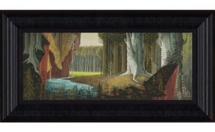 Sleeping Beauty ”The Forest” Framed Canvas Artwork by Eyvind Earle – Limited Edition is here now