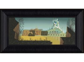 Sleeping Beauty ”The Kingdom” Framed Canvas Artwork by Eyvind Earle – Limited Edition is now out for purchase