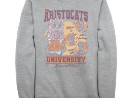 The Aristocats University Pullover Sweatshirt for Adults here now