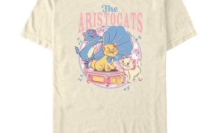 Marie Toulouse and Berlioz T-Shirt for Adults – The Aristocats has hit the shelves for purchase