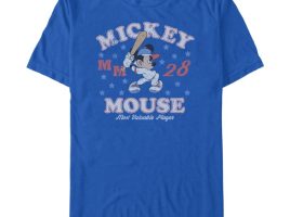 Mickey Mouse Baseball T-Shirt for Adults has hit the shelves for purchase