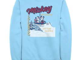 Mickey and Minnie Mouse ”Ski School” Pullover Sweatshirt for Adults now available for purchase