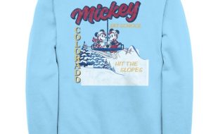 Mickey and Minnie Mouse ”Ski School” Pullover Sweatshirt for Adults now available for purchase