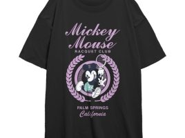 Mickey Mouse ”Racquet Club” T-Shirt for Women is available online