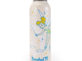 Tinker Bell Stainless Steel Water Bottle – Disneyland 70th Anniversary available online