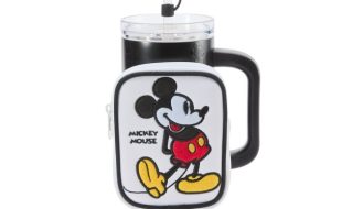 Mickey Mouse Stainless Steel Travel Tumbler with Straw plus Zip Case now available for purchase