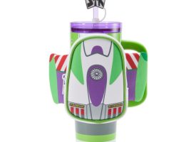 Buzz Lightyear Stainless Steel Travel Tumbler with Straw plus Zip Case – Toy Story – Purchase Online Now