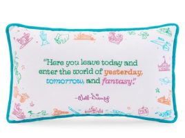 Disney Parks Vintage Maps Accent Pillow is here now
